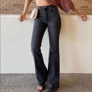 Bdg Urban Outfitters High Waist Flare Leg Jeans